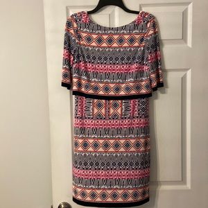 Eliza J Women Dress size 8 excellent condition long 35.5” bust 34”